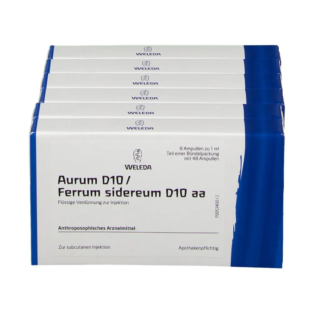 Aurum D10 / Ferrum sidereum D10>WELEDA Aurum Hot