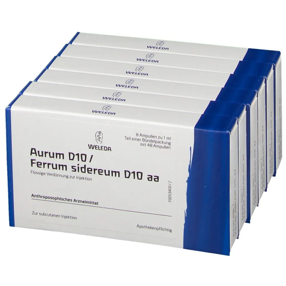 Aurum D10 / Ferrum sidereum D10>WELEDA Aurum Hot
