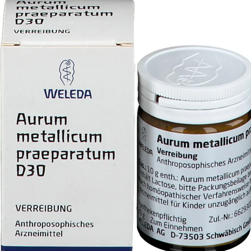 Aurum Metallicum Praeparatum D30>WELEDA Aurum Online