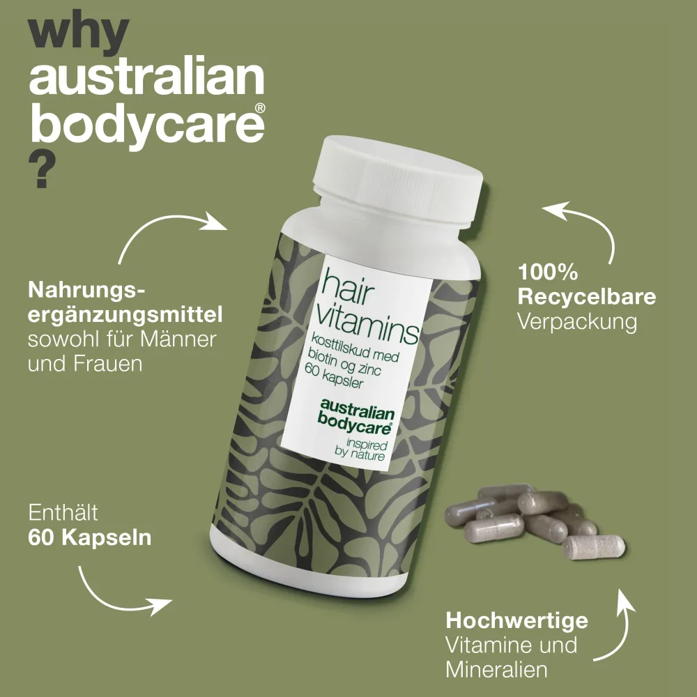 Biotin Haare Nahrungsergänzungsmittel|Australian Bodycare Sale