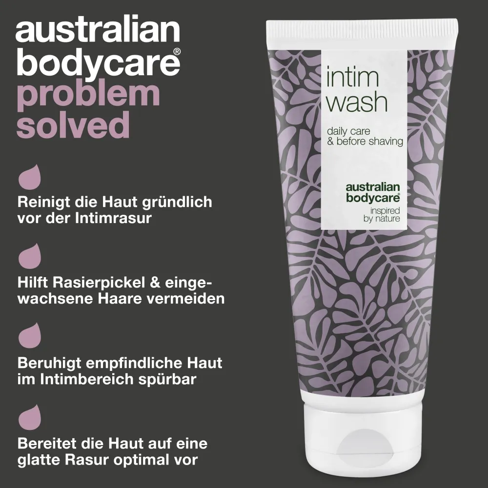 Intimseife gegen rote Pickel>Australian Bodycare Discount