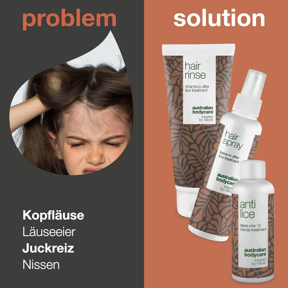 Komplettes Läusebehandlungsset>Australian Bodycare New
