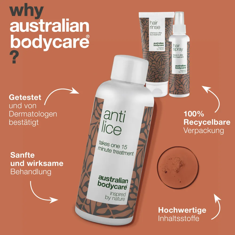 Komplettes Läusebehandlungsset>Australian Bodycare New