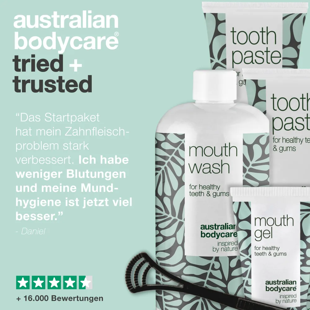Starterpaket für eine gute Mundhygiene|Australian Bodycare Best