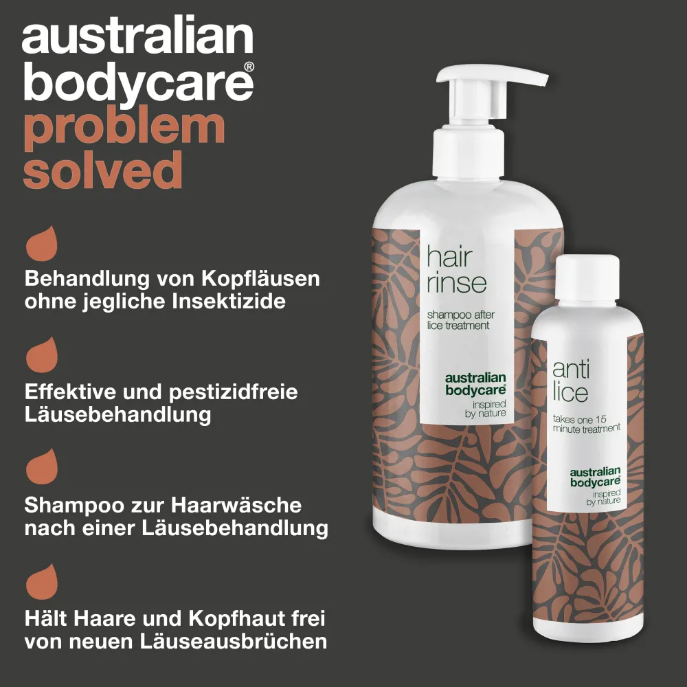 XL-Set mit Anti-Läuse-Produkten>Australian Bodycare Online