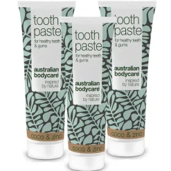 Zahnpasta mit Teebaumöl, Kokosnuss & Zink>Australian Bodycare