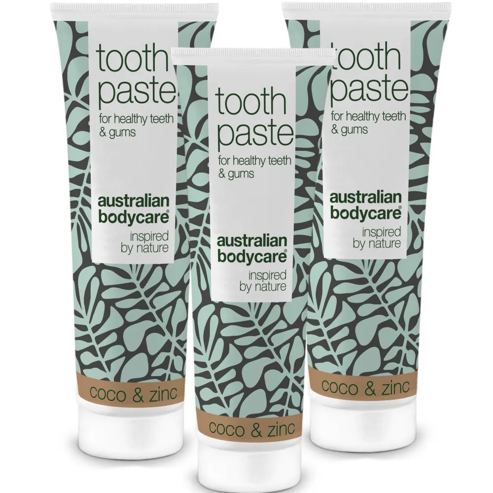 Zahnpasta mit Teebaumöl, Kokosnuss & Zink>Australian Bodycare