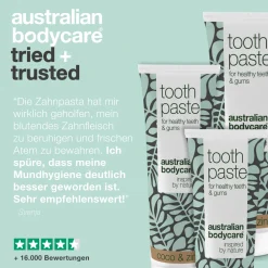 Zahnpasta mit Teebaumöl, Kokosnuss & Zink><noscript><img width=