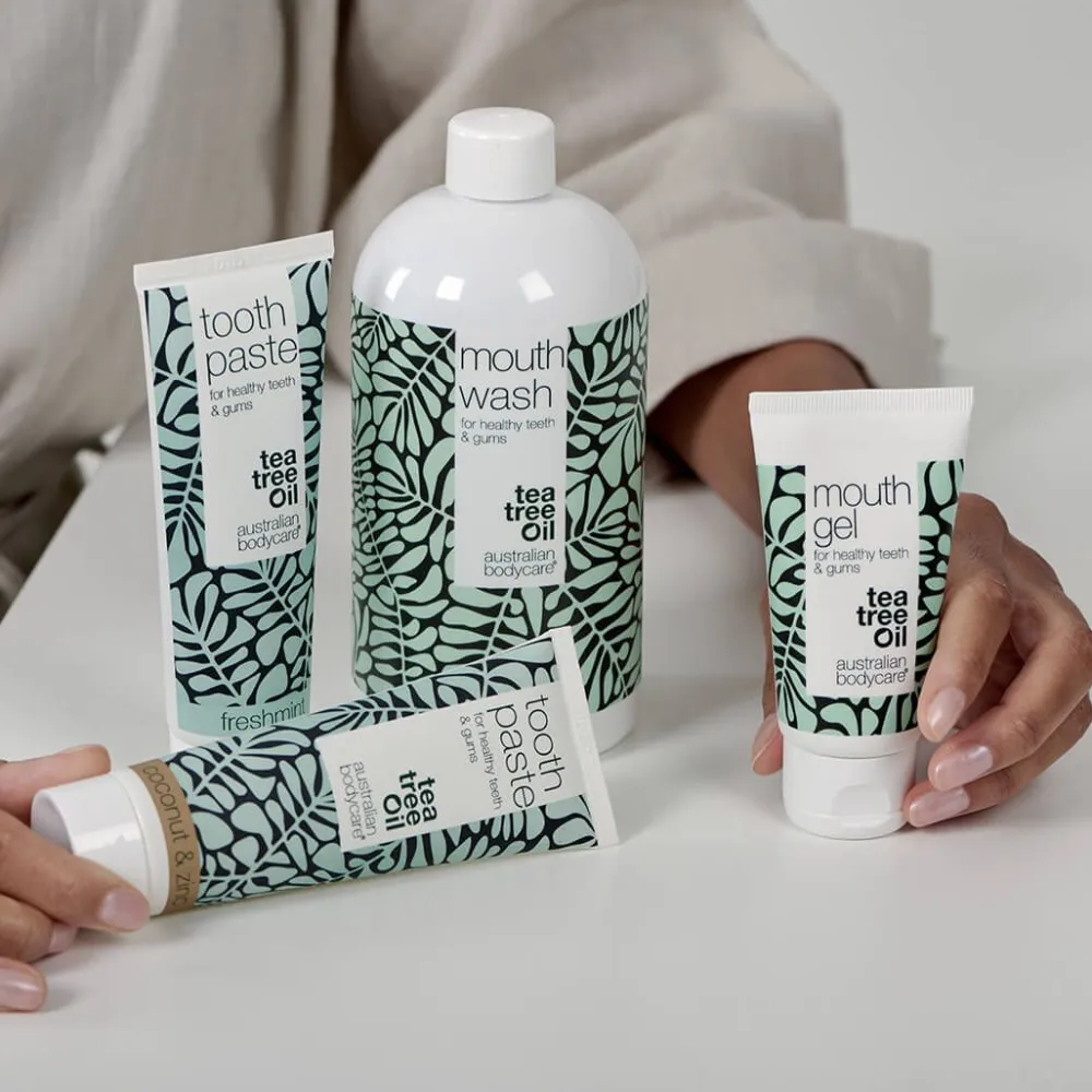 Zahnpasta mit Teebaumöl, Kokosnuss & Zink>Australian Bodycare