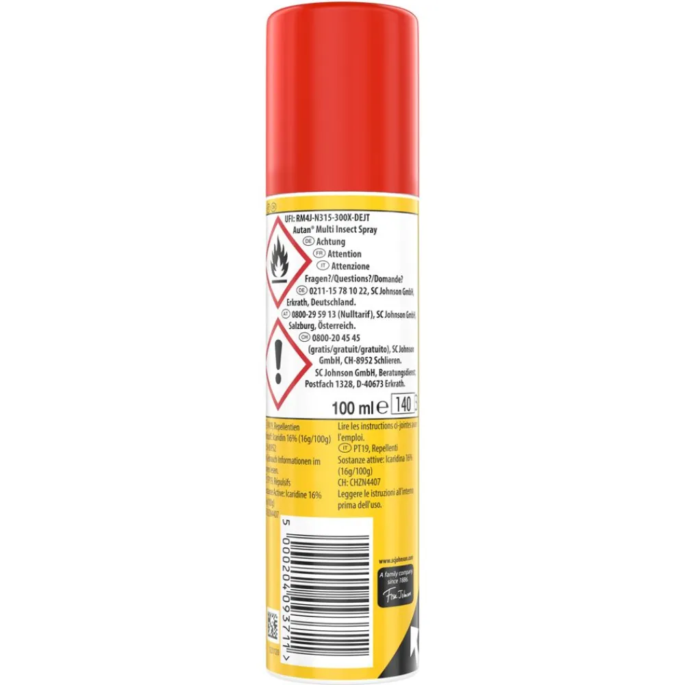 ® Multi Insect Pumpspray|Autan Hot