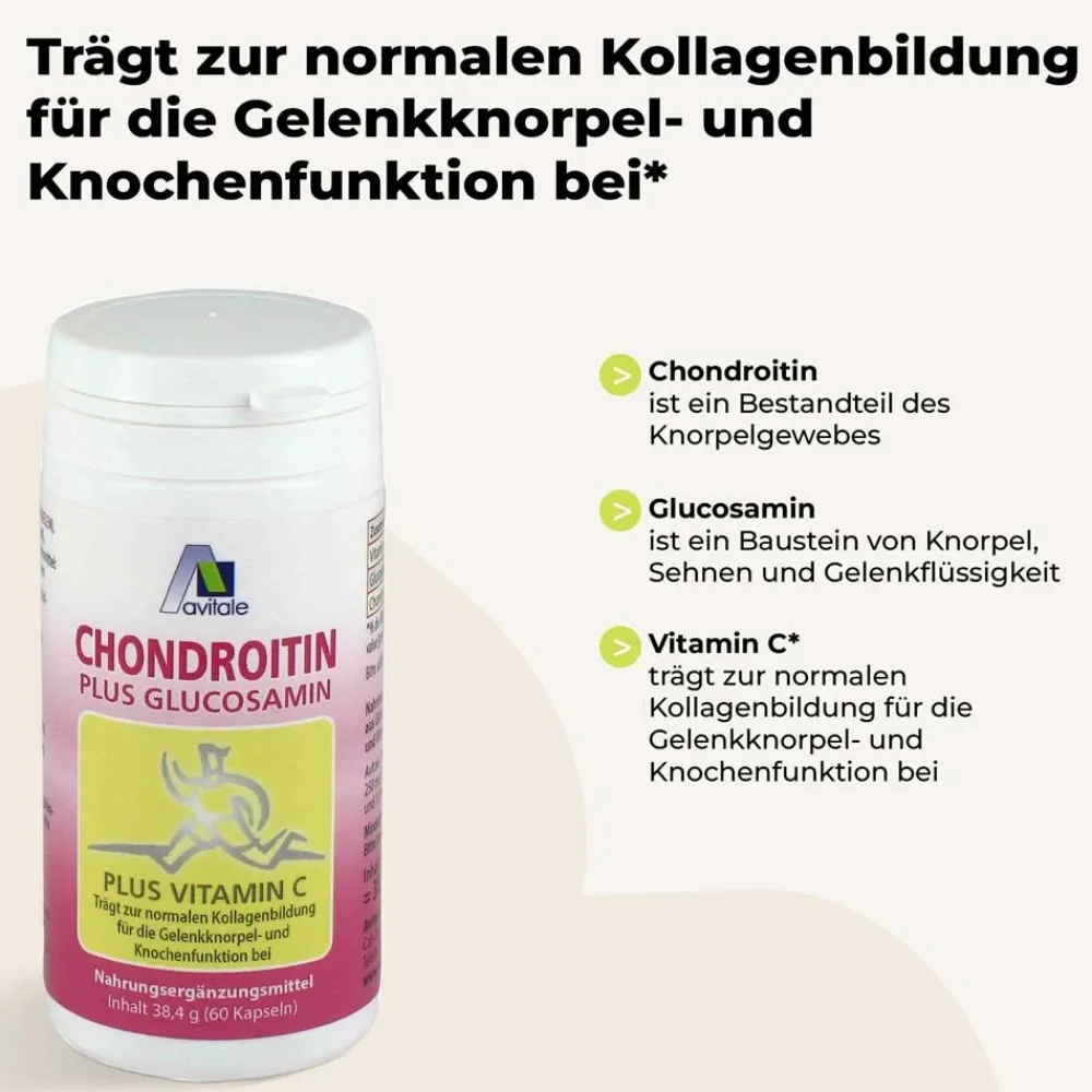 Chondroitin + Glucosamin|Avitale Clearance