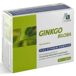 Gingko-Biloba mit 100 mg Gingko-Blätter-Trockenextrakt+Vitamin-Komplex>Avitale Clearance