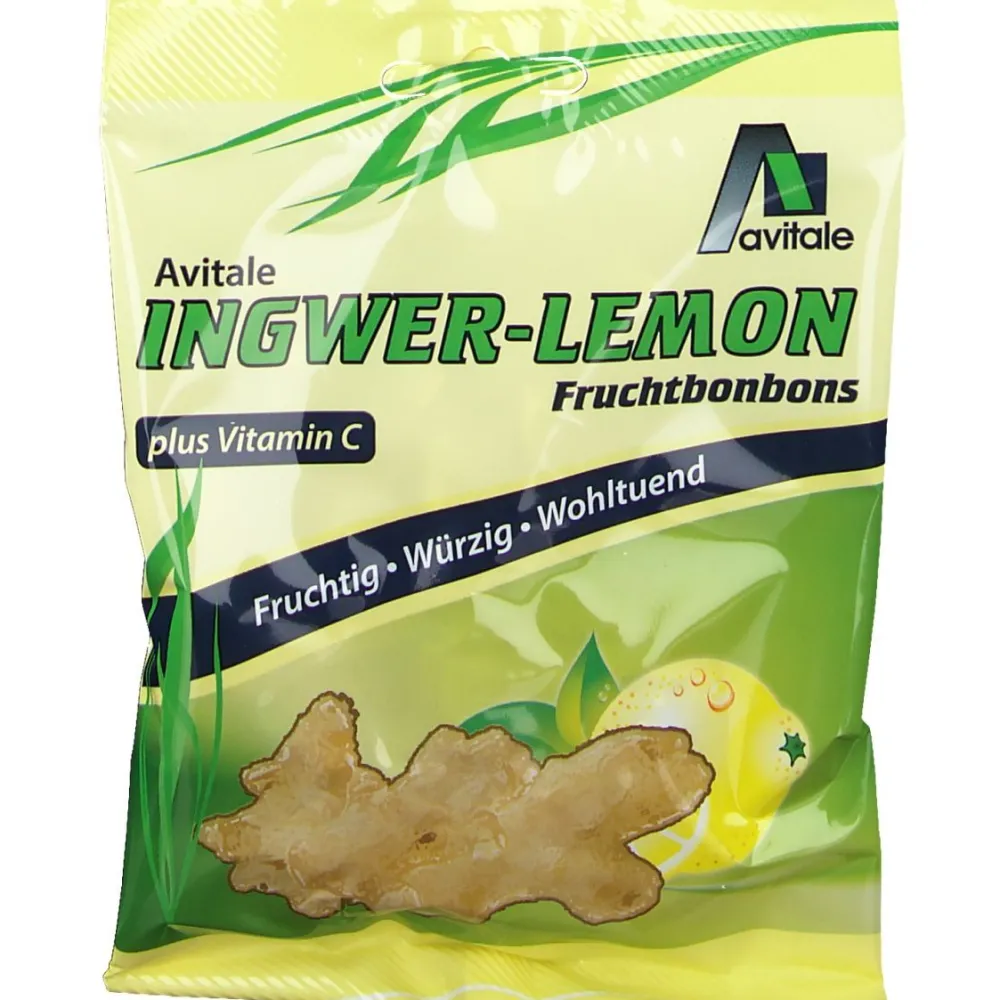 Ingwer-Lemon Fruchtbonbons|Avitale Discount