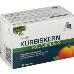 Kürbiskern-Komplex-Kapseln mit Brennnessel und Sägepalme, Zink+Selen>Avitale Outlet
