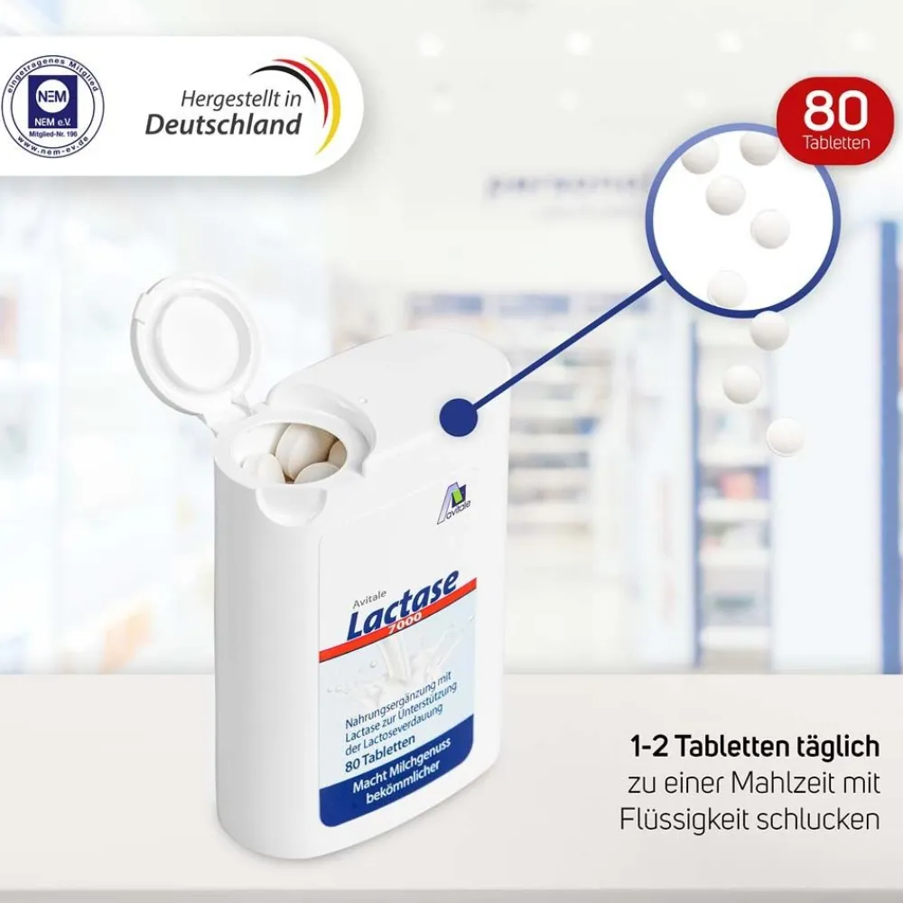 Lactase 7000 FCC|Avitale