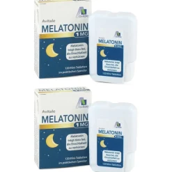 Avitale MELATONIN 1 mg Mini-Tabletten im Spender| Hot