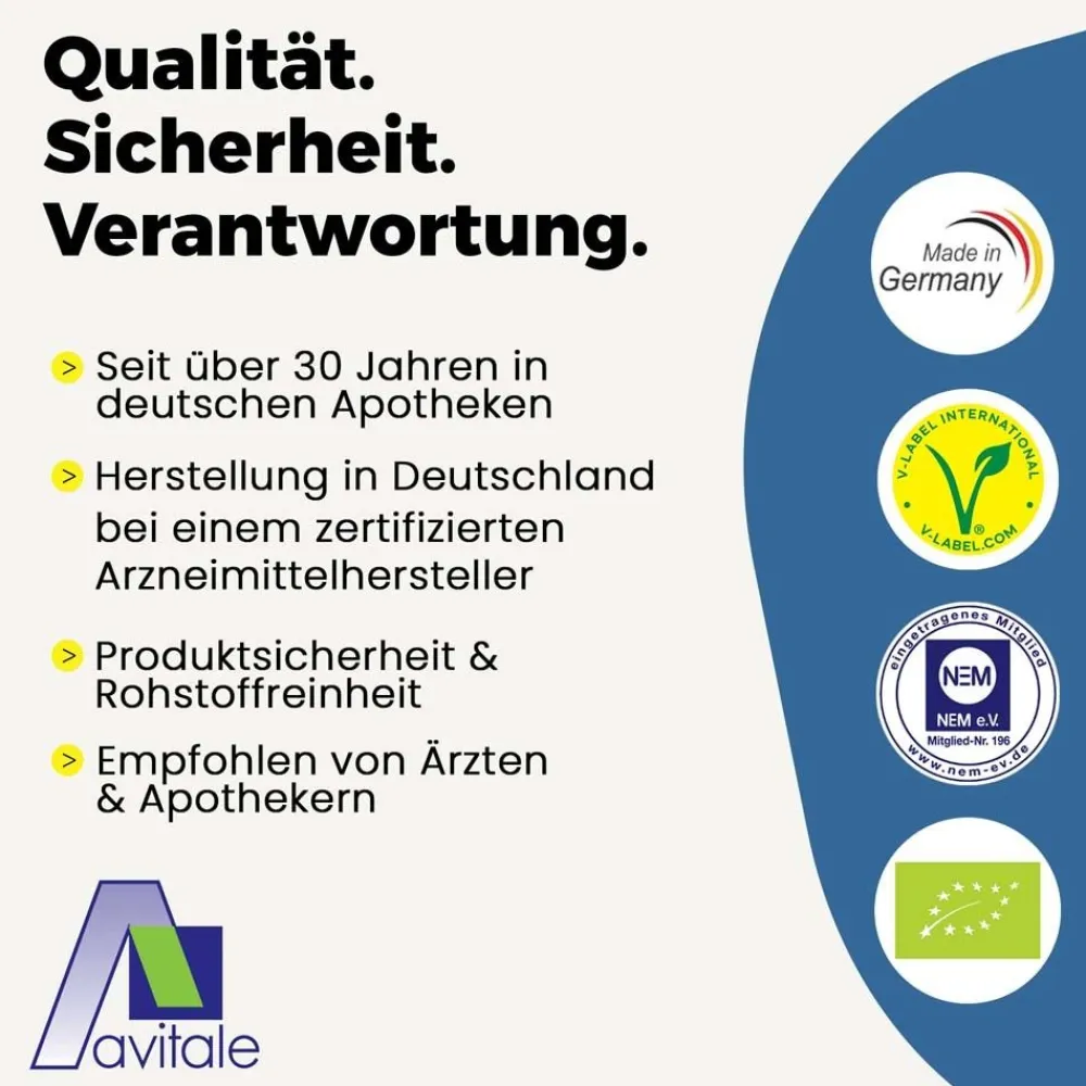 Melatonin 1 mg - Mini-Tabletten im praktischen Spender>Avitale Online