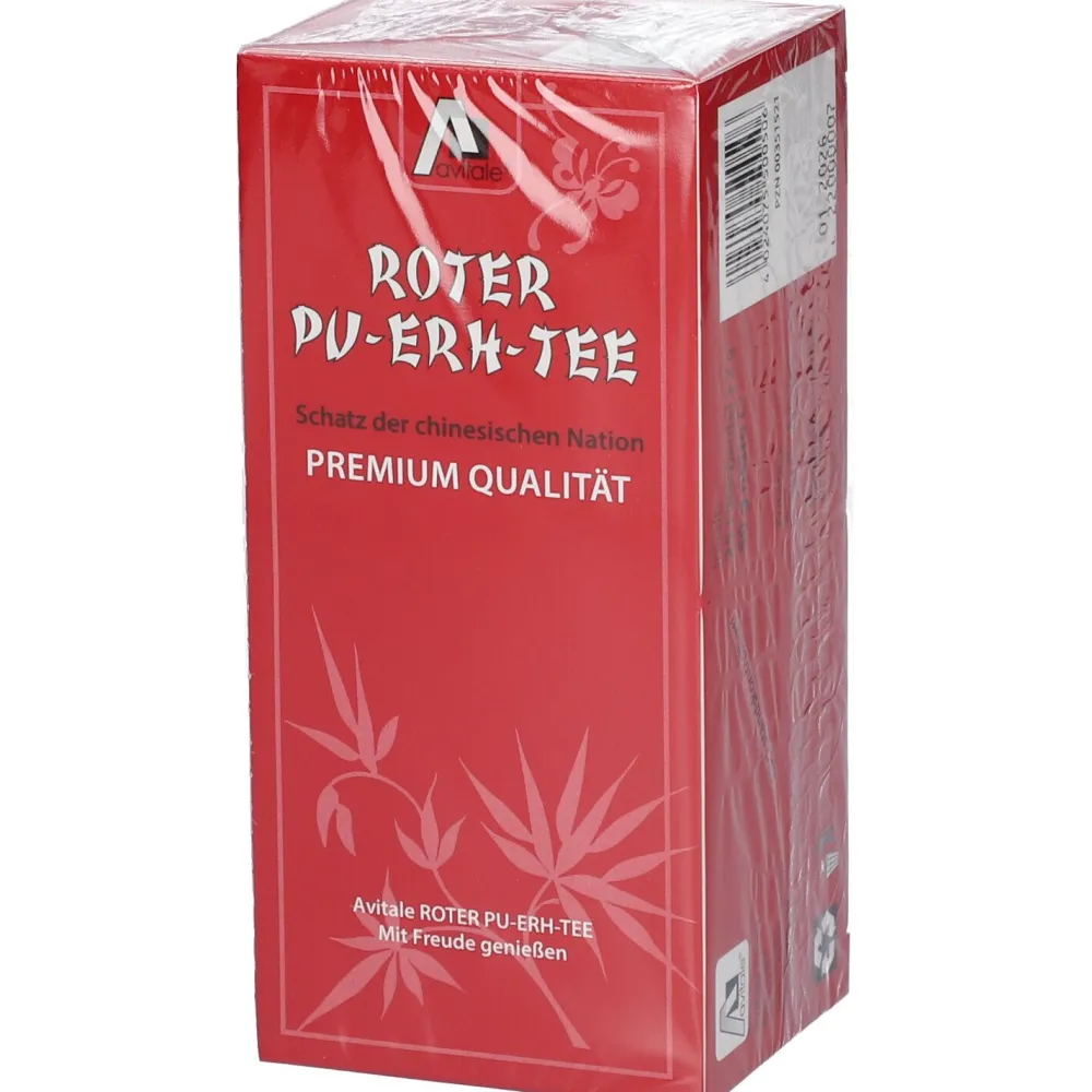 Roter Pu-Erh-Filtertee|Avitale Hot