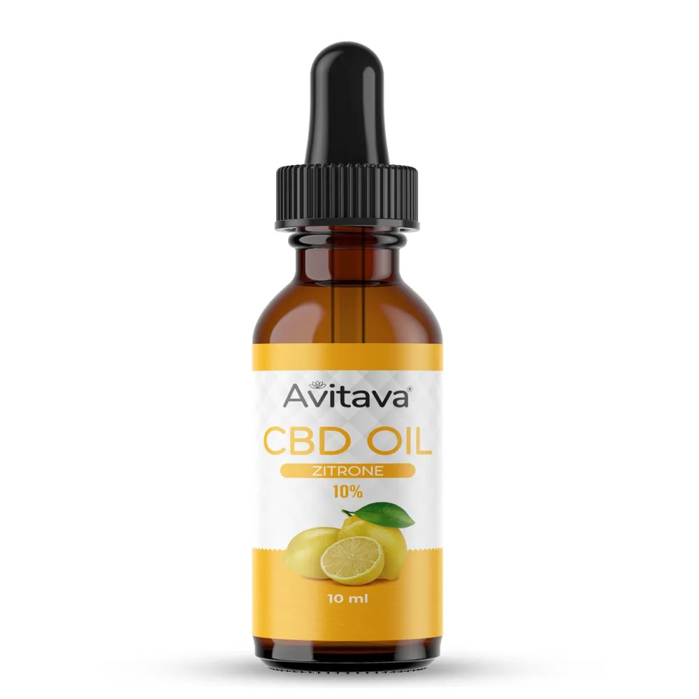 CBD Öl im Vollspektrum 10% Zitrone|Avitava