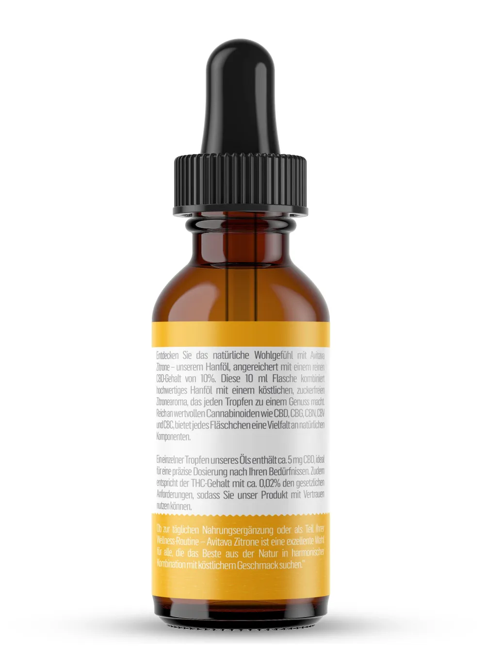 CBD Öl im Vollspektrum 10% Zitrone|Avitava