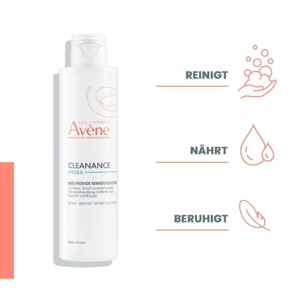 Cleanance HYDRA Beruhigende Reinigungscreme - bei Akne>Avène