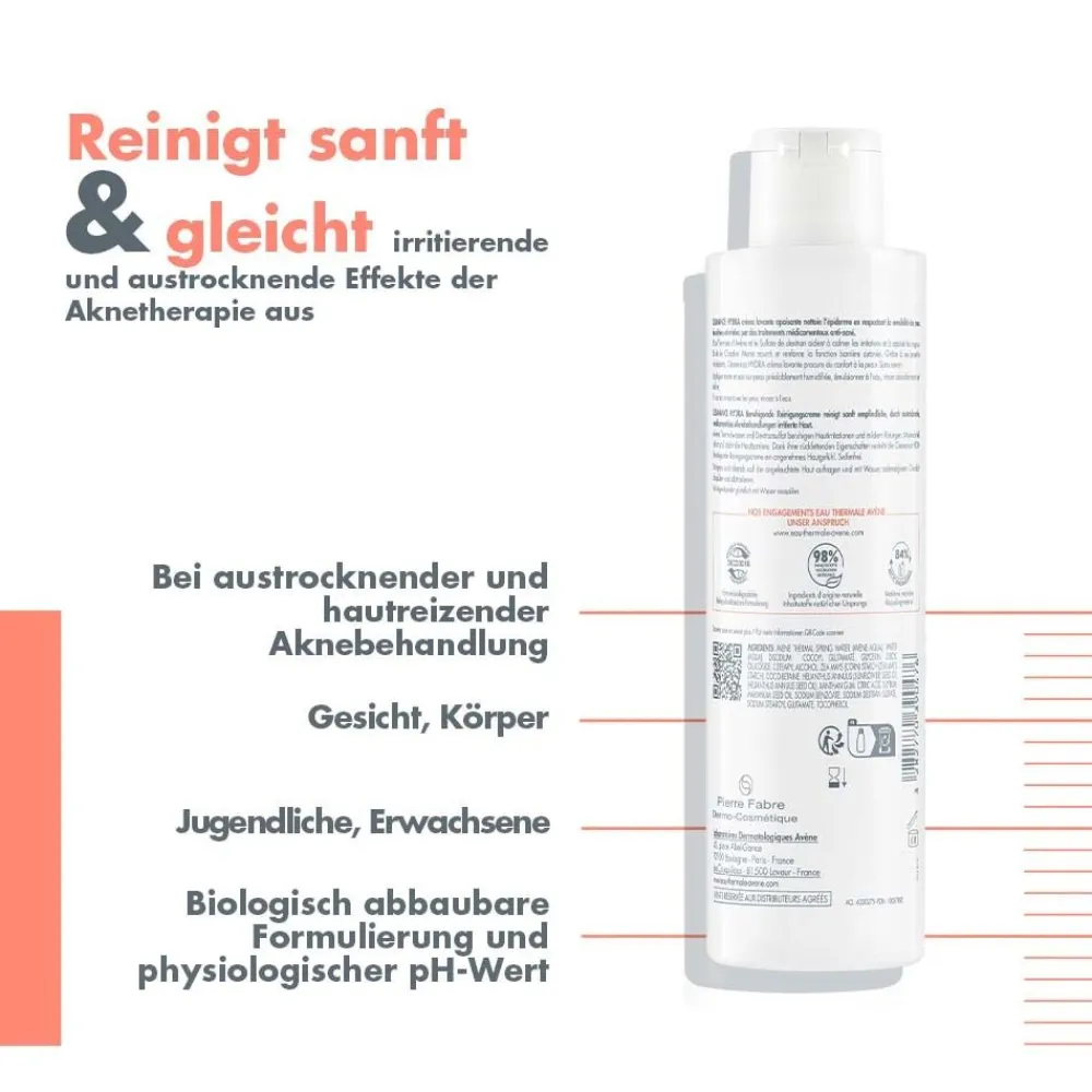 Cleanance HYDRA Beruhigende Reinigungscreme - bei Akne>Avène