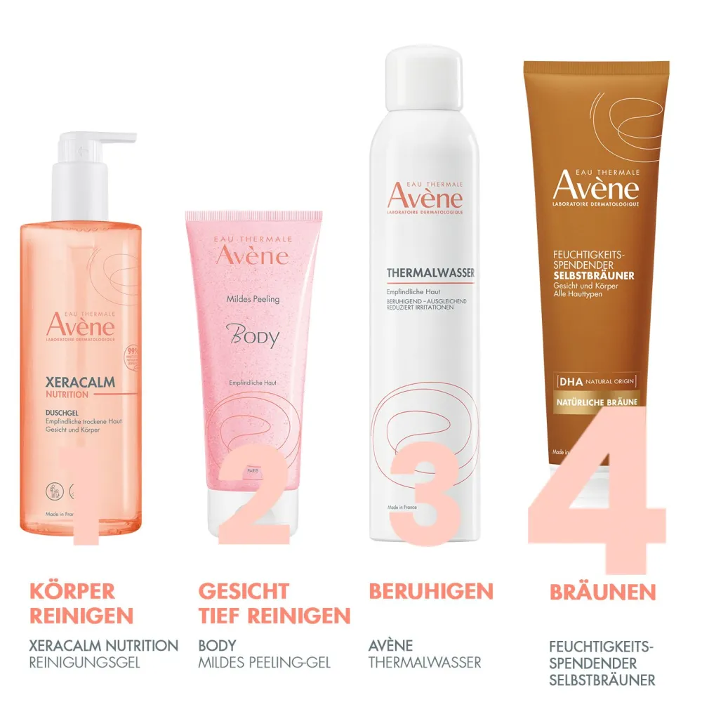 Feuchtigkeitsspendender Selbstbräuner - für empfindliche Haut>Avène Best
