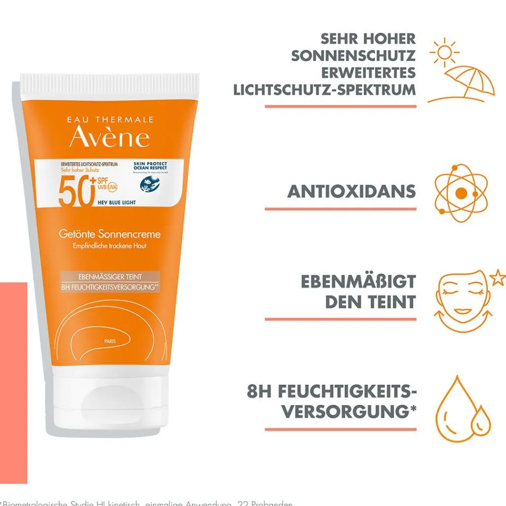 Getönte Sonnencreme LSF 50+|Avène Outlet