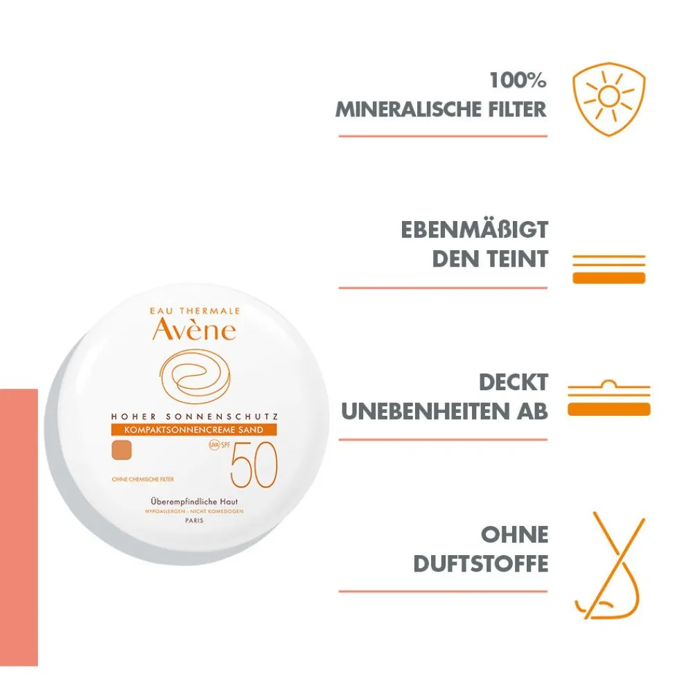 Kompaktsonnencreme LSF 50 Sand>Avène Sale