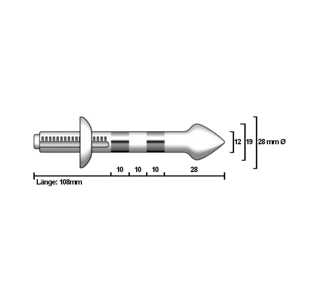 ® I-2000 Beckenboden-Trainer mit Sonde STIM-PRO S-13A für Männer bei Inkontinenz>axion New