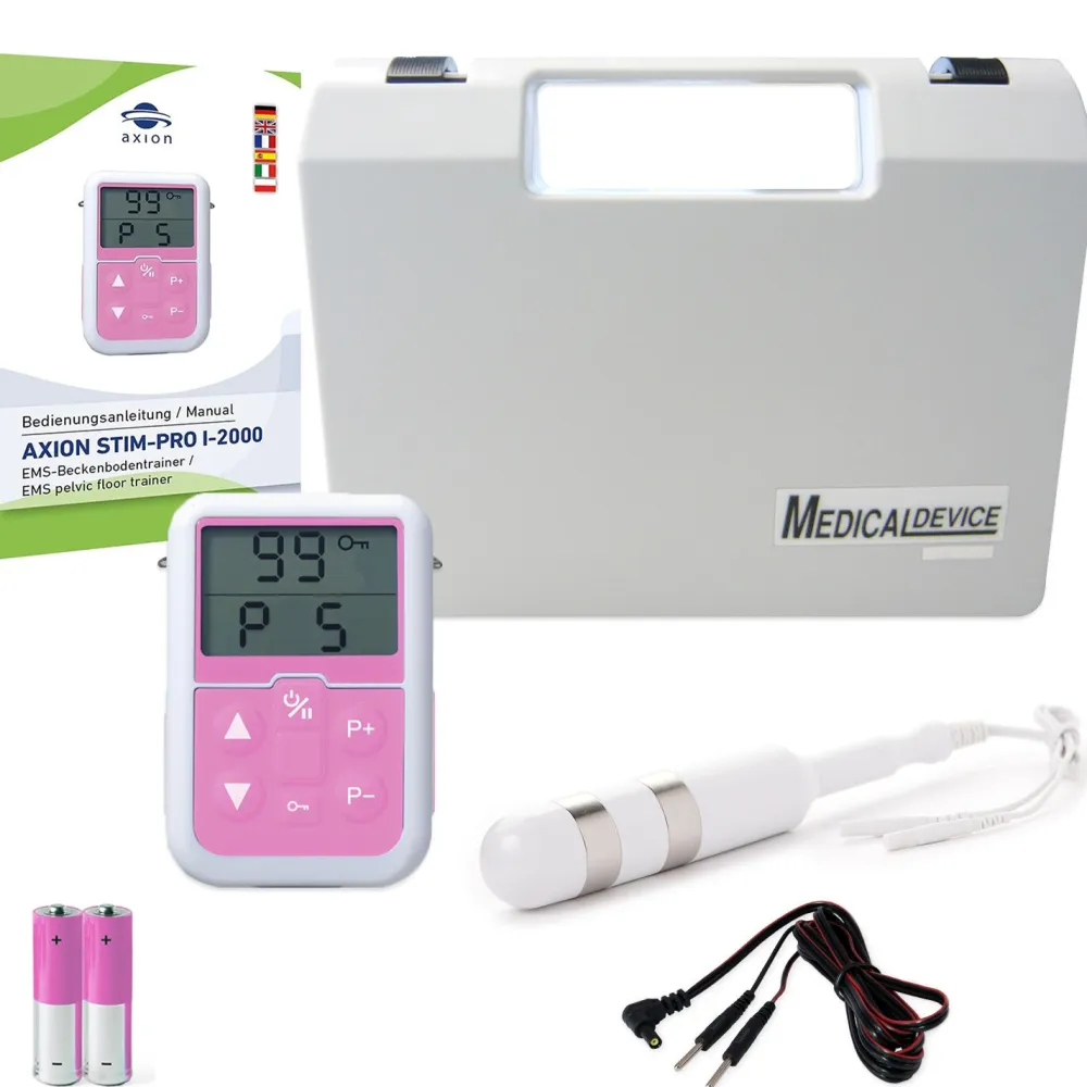 ® I-2000 Beckenbodentrainer-Set für Frauen - MEDIZINPRODUKT>axion Hot