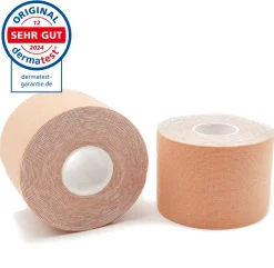 ® Kinesiologie Tape BEIGE – 500 x 5 cm - Kinesiotape - Medizinprodukt>axion Online