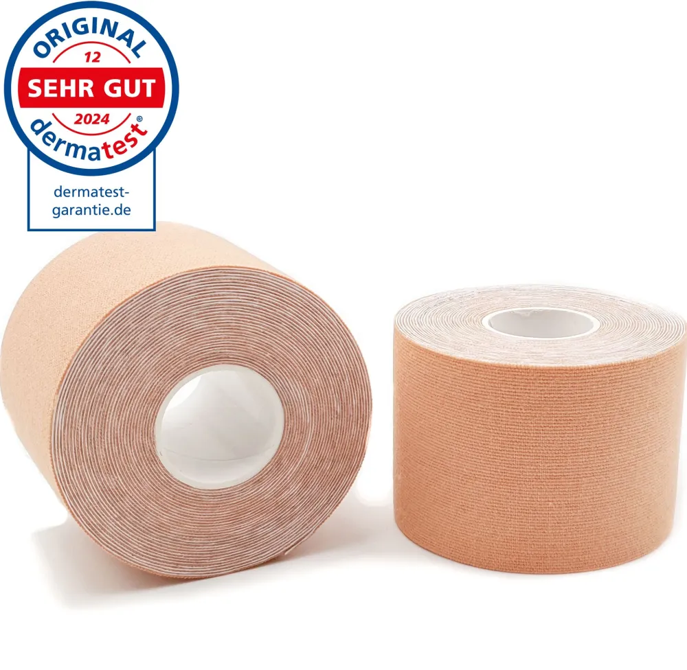 ® Kinesiologie Tape BEIGE – 500 x 5 cm - Kinesiotape - Medizinprodukt>axion Online