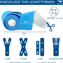 ® Kinesiologie Tape BEIGE – 500 x 5 cm - Kinesiotape - Medizinprodukt><noscript><img width=