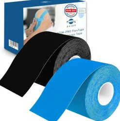 ® Kinesiologie Tape schwarz - blau - Kinesiotape - Medizinprodukt|axion Online