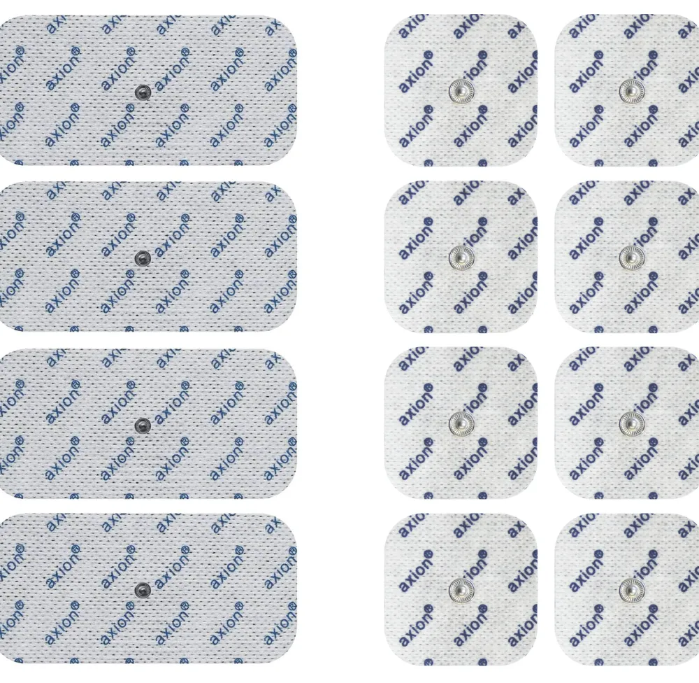 axion® selbstklebende Elektrodenpads 5x5 und 10x5 cm – passend zu Sanitas, , etc.>beurer Best