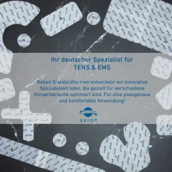 axion® selbstklebende Elektrodenpads 5x5 und 10x5 cm – passend zu Sanitas, , etc.><noscript><img width=