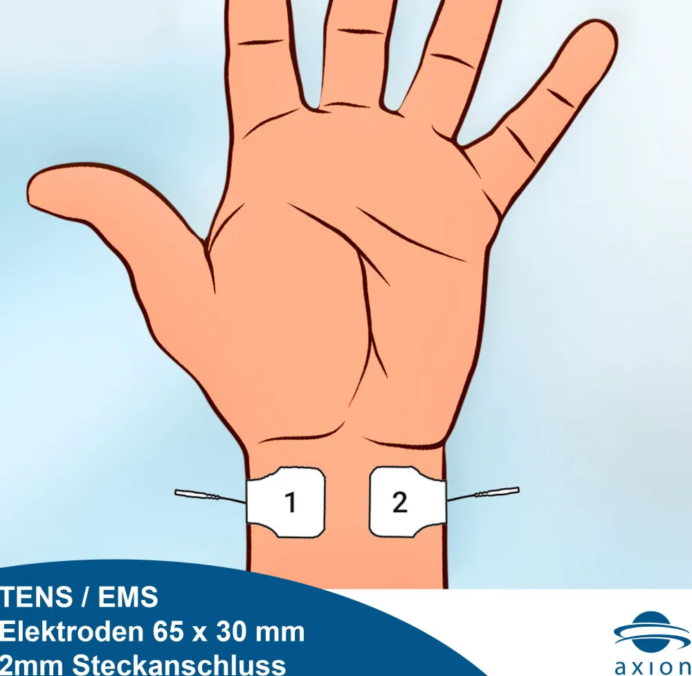 ® selbstklebende Elektrodenpads 6.5 x 3 cm – passend zu , Prorelax, Promed, etc.|axion Sale