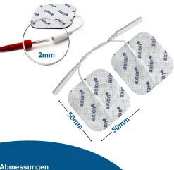 ® selbstklebende Elektrodenpads 5x5 und 10x5 cm – passend zu , Prorelax, Promed, etc.><noscript><img width=