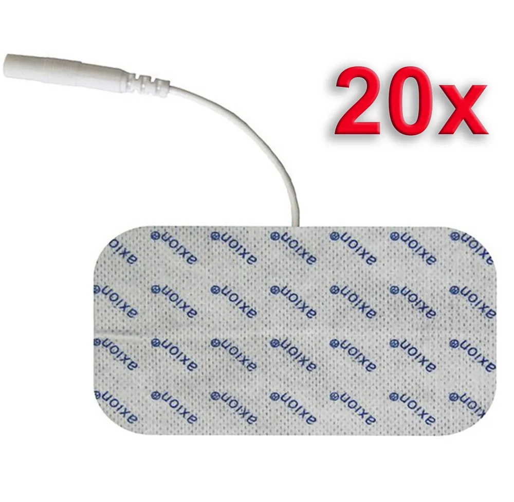 ® selbstklebende Elektrodenpads 10x5 cm Großpackung – passend zu , Prorelax, Promed, etc.>axion New
