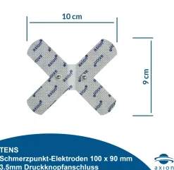 axion® selbstklebende Gelenk-Elektrode - 10x9 cm – passend zu Sanitas, , etc.>beurer Best