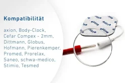 ® selbstklebende Rücken-Elektroden – passend zu , Prorelax, Promed, etc.|axion Hot