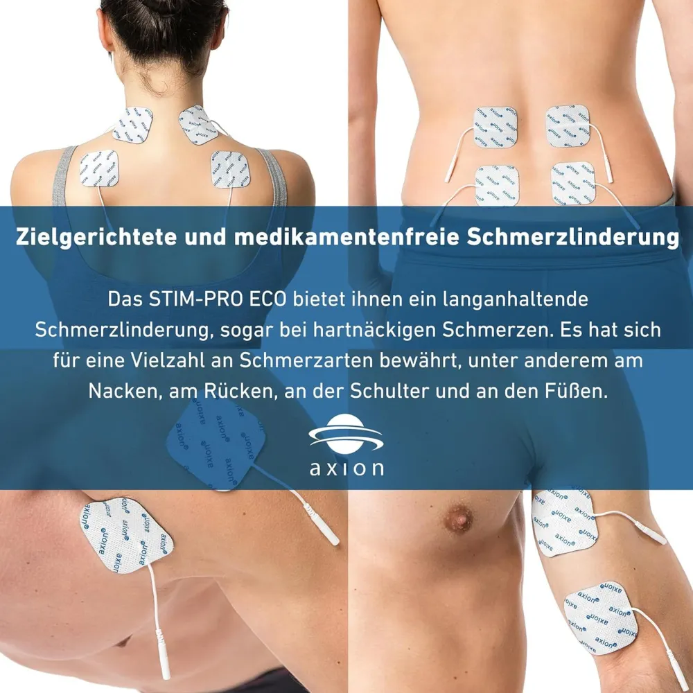 ® STIM-PRO ECO TENS-Gerät zur Schmerztherapie - MEDIZINPRODUKT>axion Discount