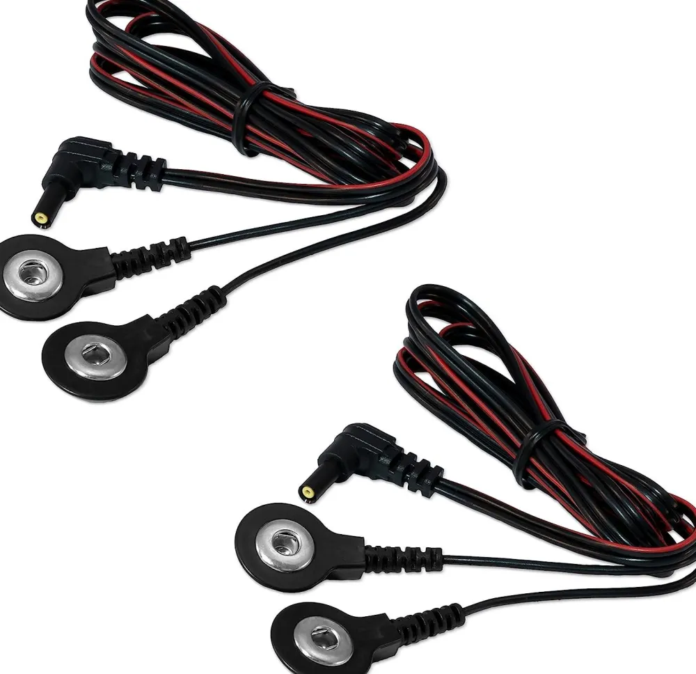 ® TENS-EMS-Geräte Anschlusskabel mit 3.5mm Druckknopf|axion Hot