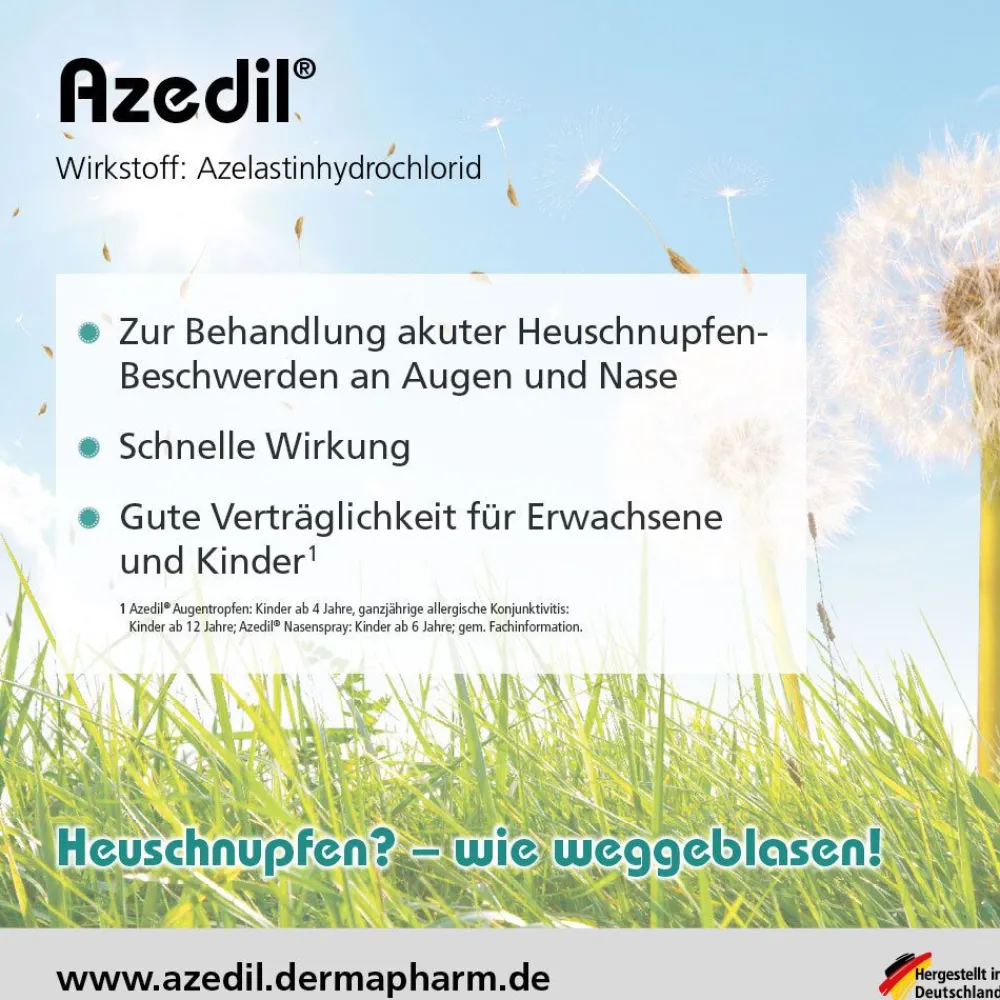 Azedil® 0,5 mg/ml Augentropfen| Online