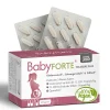 Folsäure Plus OHNE JOD | vegan |  Vitamine ab Kinderwunsch bis Stillzeit|BabyFORTE Hot