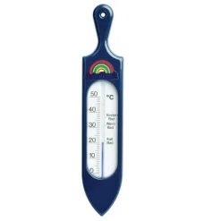 Baby-® Badethermometer mit Griff blau|Frank Online