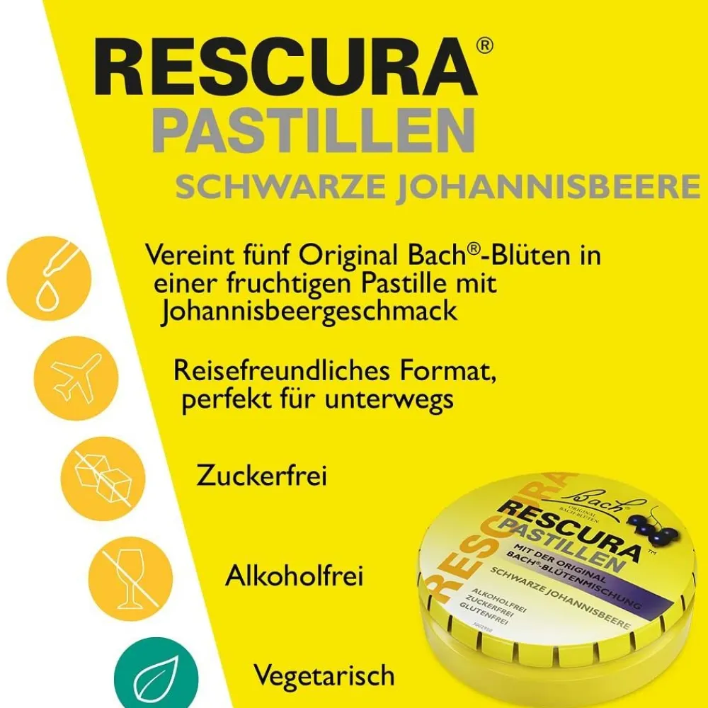 Bach Original RESCURA® Pastillen schwarze Johannisbeere> Online