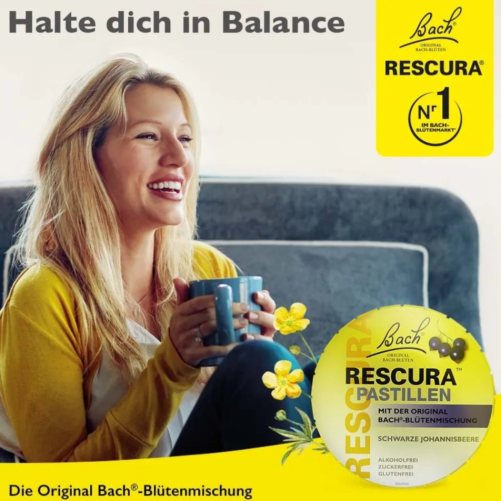Bach Original RESCURA® Pastillen schwarze Johannisbeere> Online