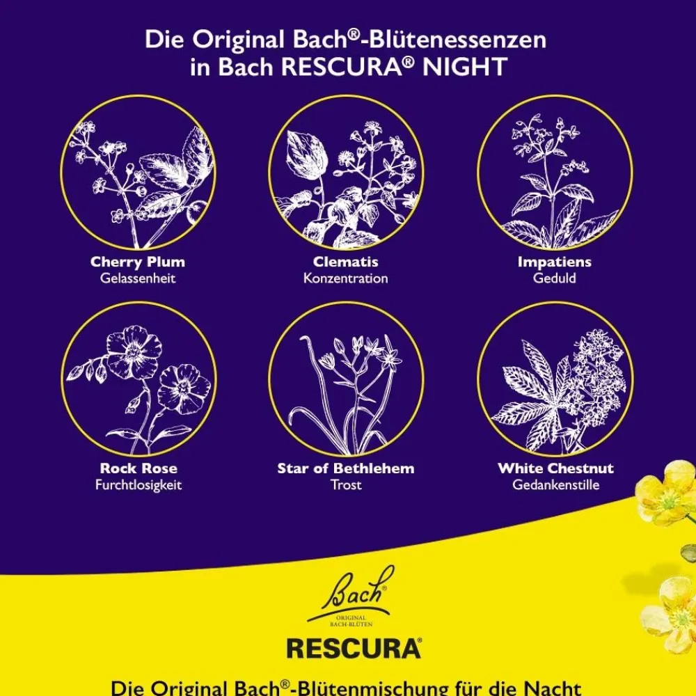 Bach® RESCURA™ NIGHT TROPFEN alkoholfrei|